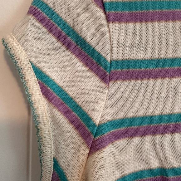 Vintage striped top / size small - Picture 3 of 5